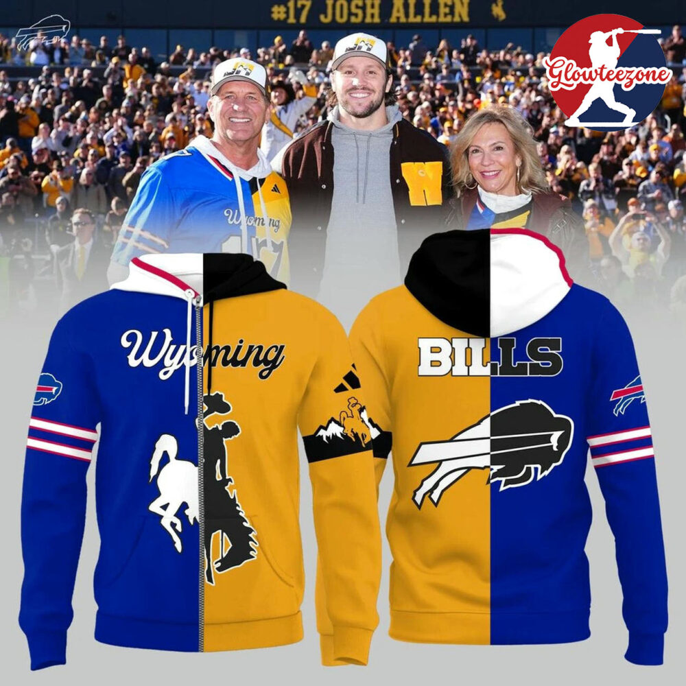 Josh Allen Buffalo Bills x Wyoming Cowboys Special Edition Hoodie