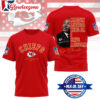 Kansas City Chiefs 2026 NFL Martin Luther King Jr Day 3D T Shirt Sweatshirt Hoodie