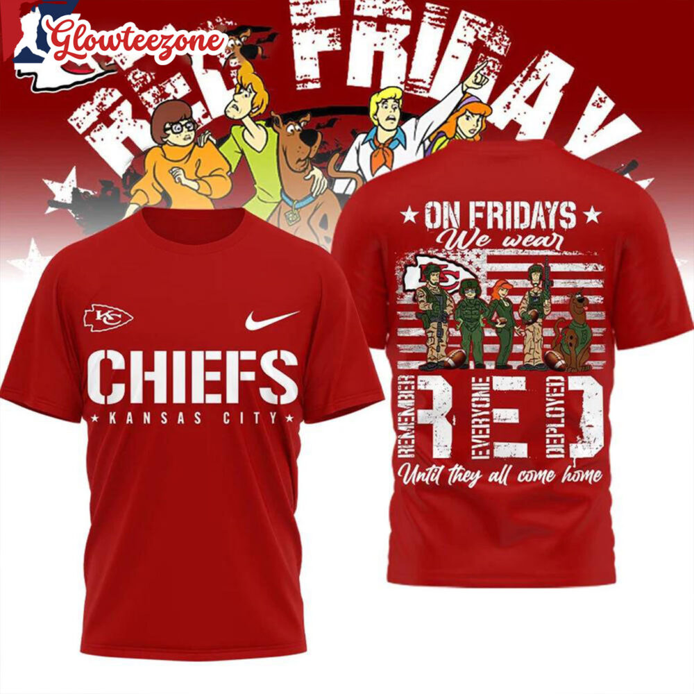 Kansas City Chiefs 2026 NFL Scooby Doo Red Friday Special New All Over Print Shirtxxx