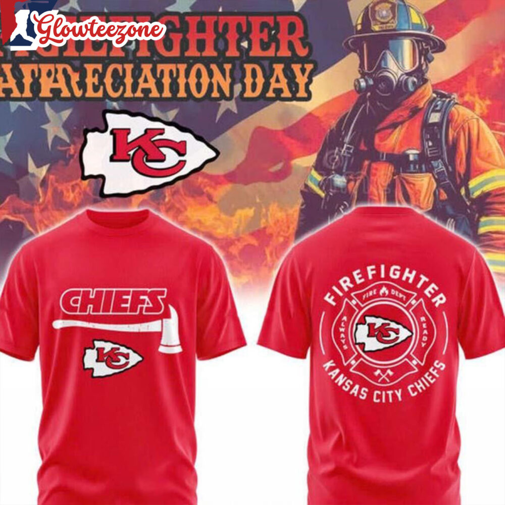 Kansas City Chiefs Firefighter Application 2026 Game Night All Over Print Shirtxxx