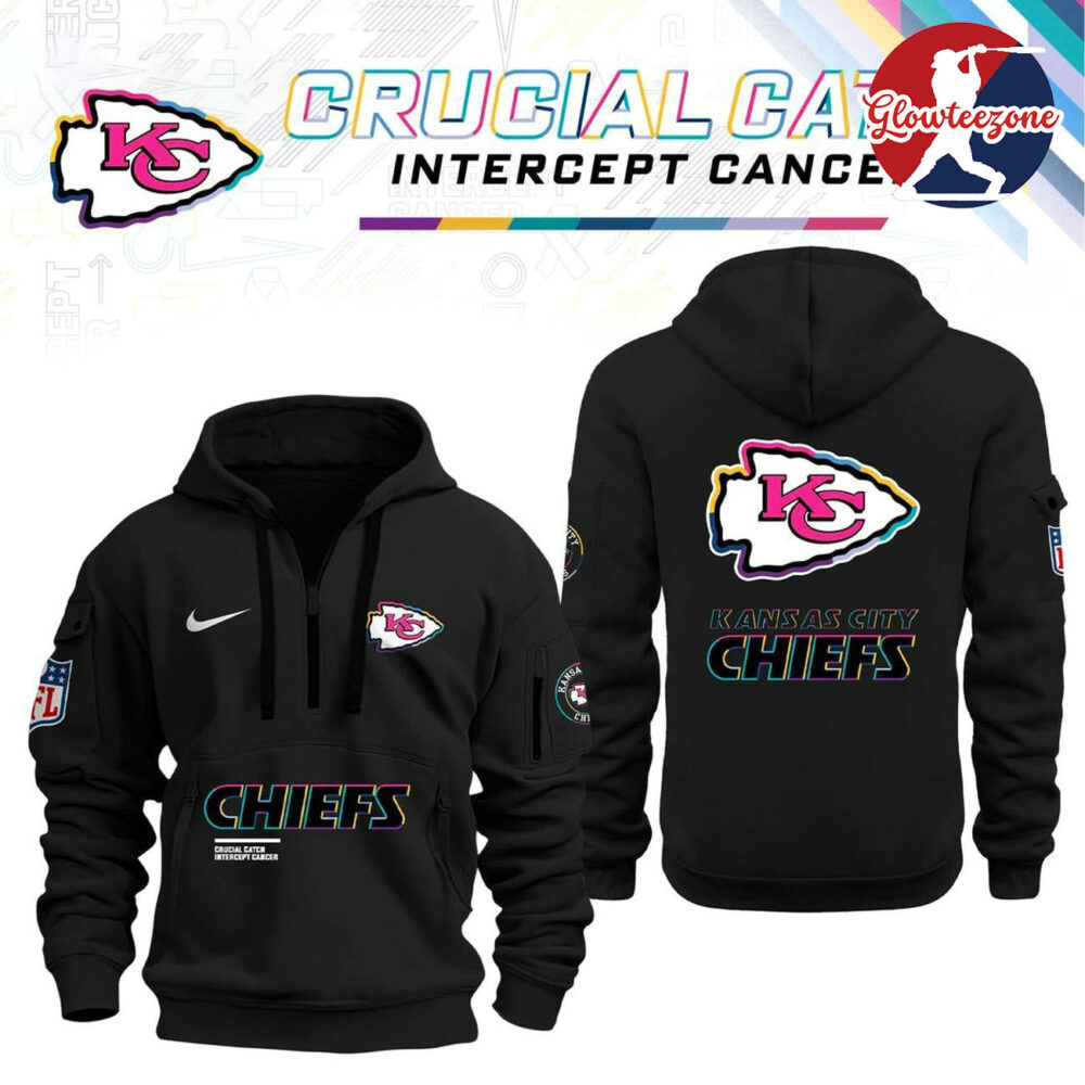 Kansas City Chiefs x Crucial Catch Intercept Cancer Limited Edition Hoodie