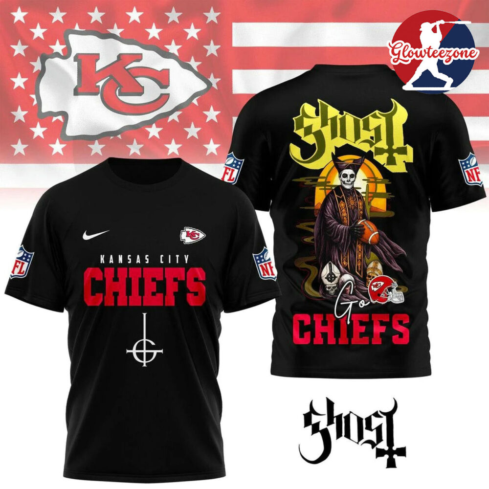 Kansas City Chiefs x Ghost Band Limited Edition Shirt