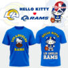 La Rams x Hello Kitty Cute Meets Game T shirt
