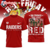 Las Vegas Raiders 2026 NFL Scooby Doo Red Friday Special New All Over Print Shirtxxx