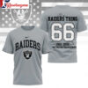 Las Vegas Raiders 2026 Nfl Legacy Tee Its A Raiders Thing 1960 2026 Thank You For The Memories All Over Print Shirt