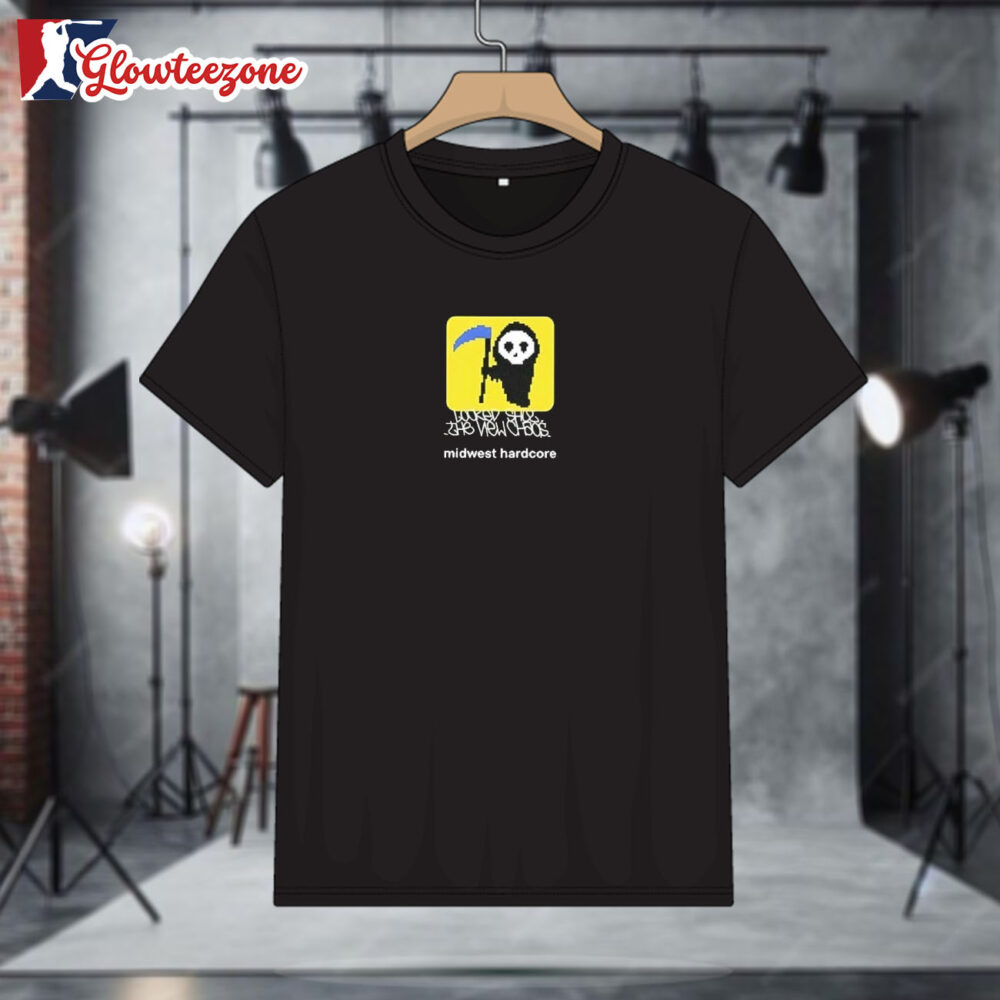Locked Shut The New Chaos Midwest Hardcore Reaper Shirt 1