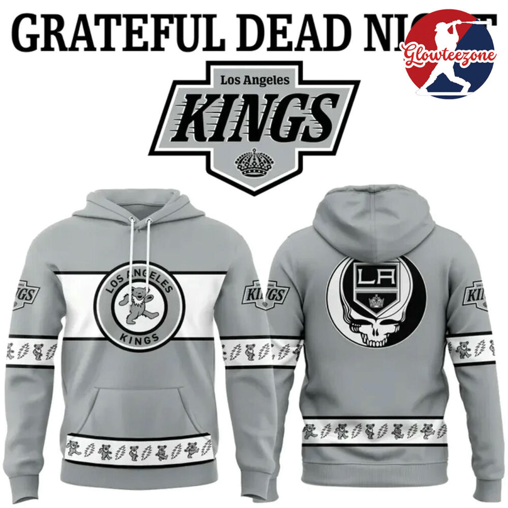 Los Angeles Kings 2026 Grateful Dead Night Special Edition Hoodie