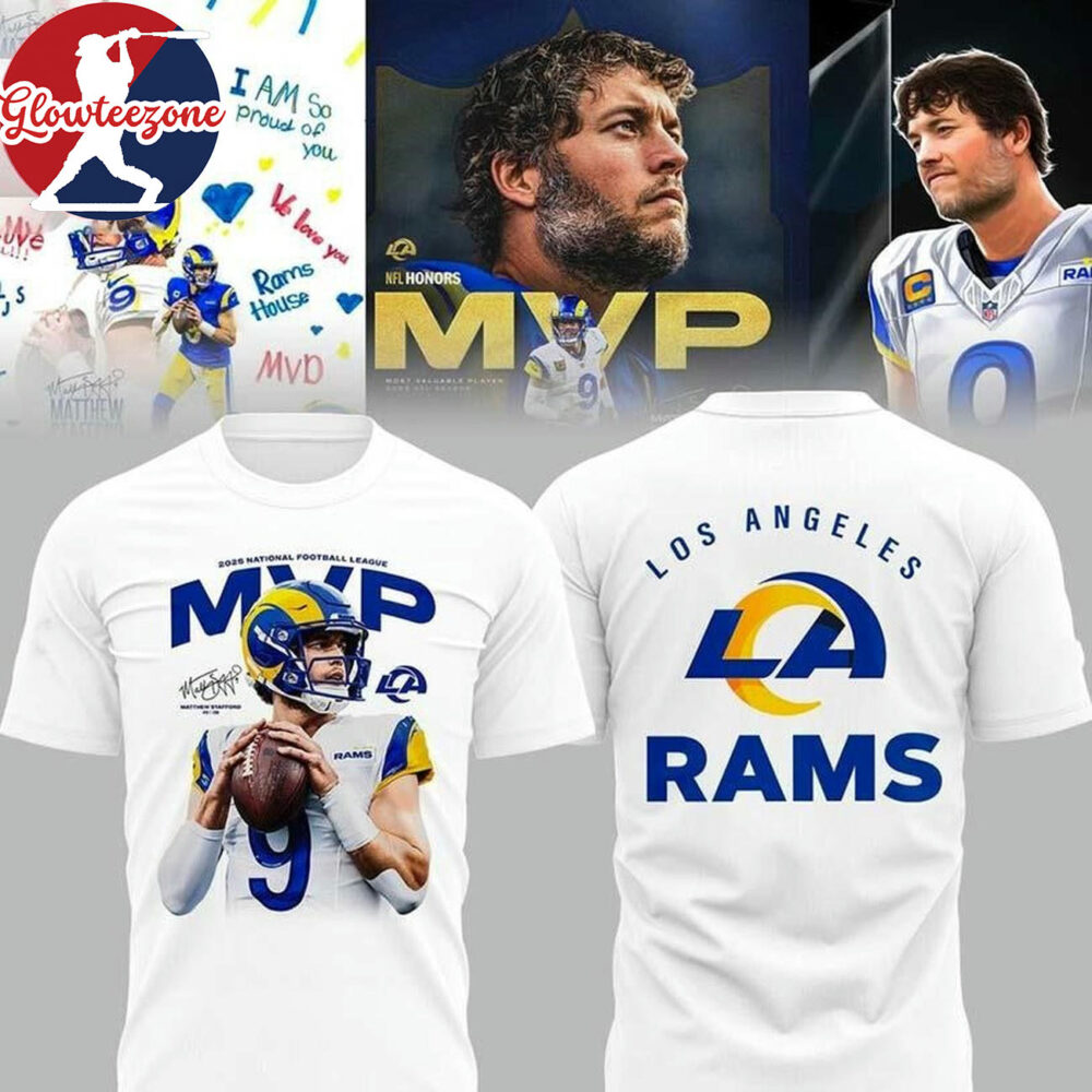 Los Angeles Rams Matthew Stafford Mvp Two Sided Shirt