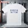 Maikel Garcia 11 Kansas City Royals Player Name And Number Shirt 1