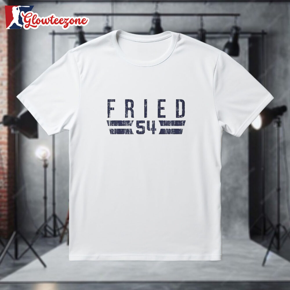 Max Fried New York Yankees Baseball Name And Number Shirt 1