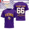 Minnesota Vikings 2026 Nfl Legacy Tee Its A Vikings Thing 1960 2026 Thank You For The Memories All Over Print Shirt