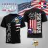 Minnesota Vikings x We The People Usa 250th Anniversary Shirt