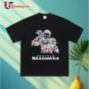 Montage Of Seattle Seahawks Players Signature Graphic Shirt 3