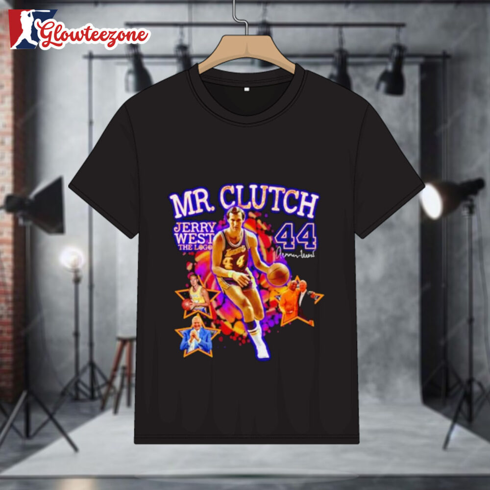 Mr Clutch Jerry West The Logo Signature Shirt 1
