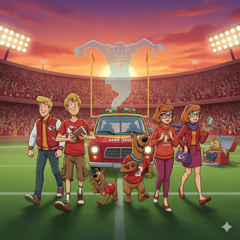 NFL Scooby Doo Red Friday Fan Apparel Collection Game Day Outfits for Cartoon Loving Football Fans