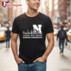 Nebraska Cornhuskers 2026 Players Names City Skyline Graphic Shirt 2