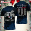 New England Patriots Bowl LX Our Time Two Sided Shirt