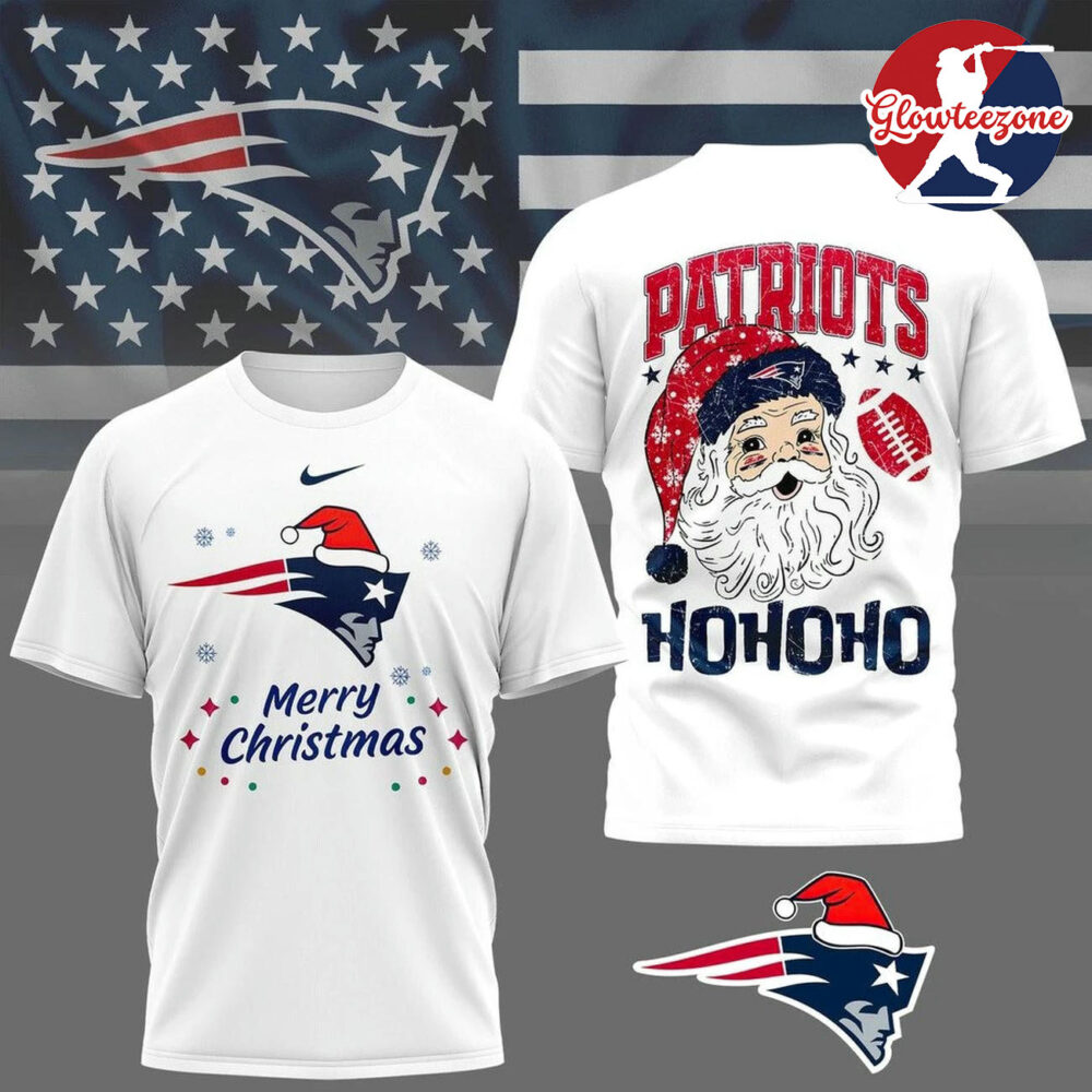 New England Patriots Merry Christmas Santa Claus Edition Shirt