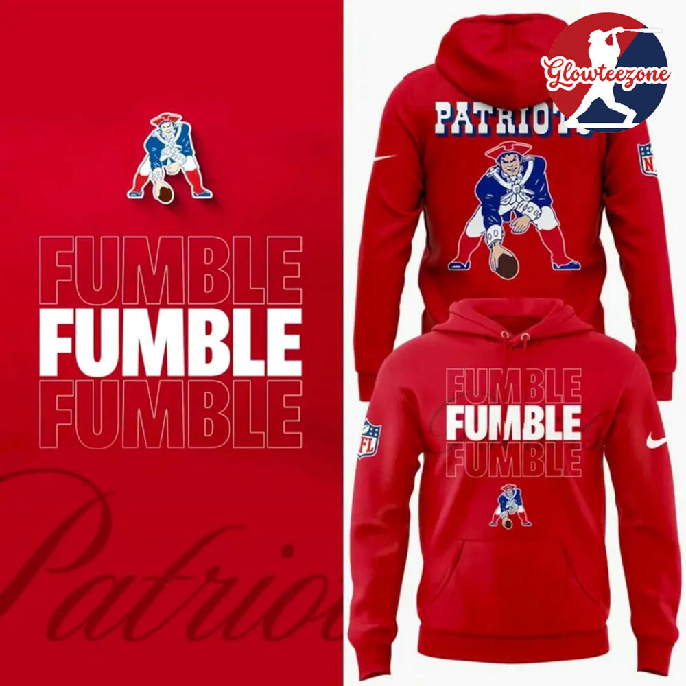 New England Patriots Team Authentic Logo Special Edition Hoodie