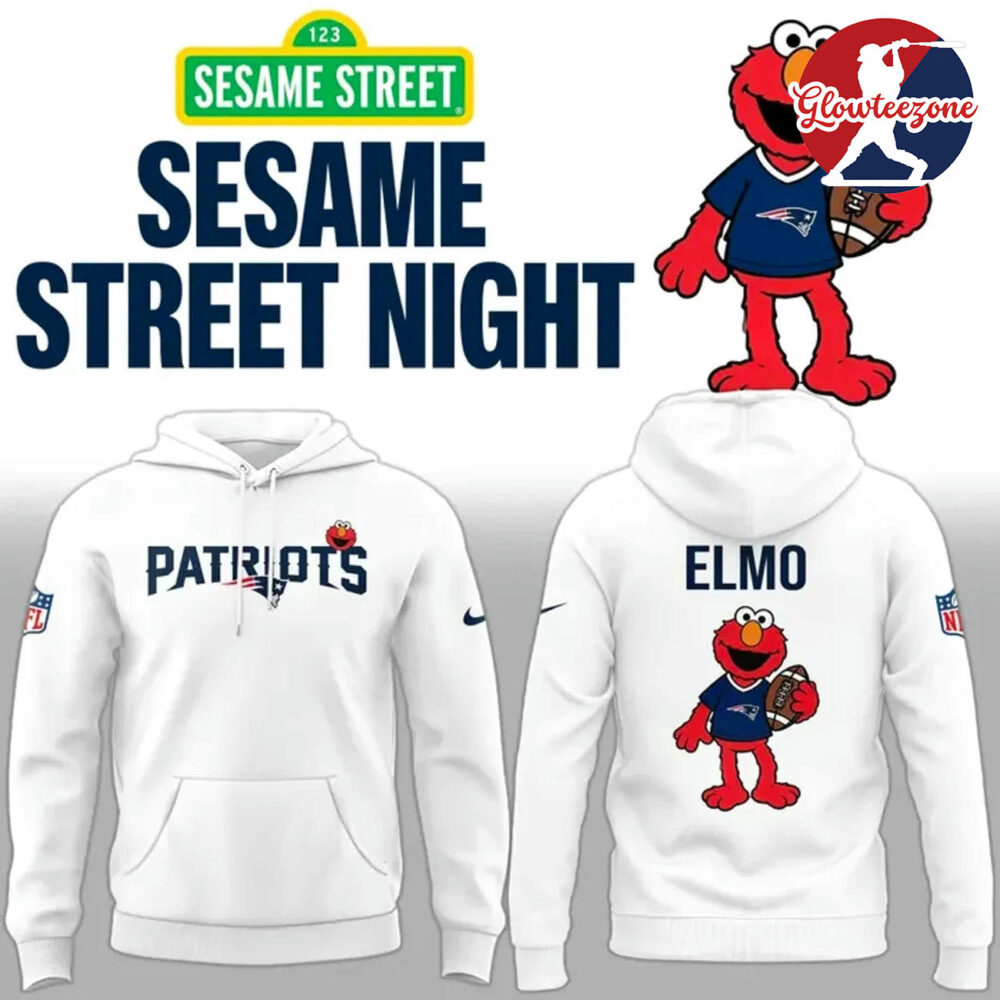 New England Patriots X Sesame Street 2026 Hoodie