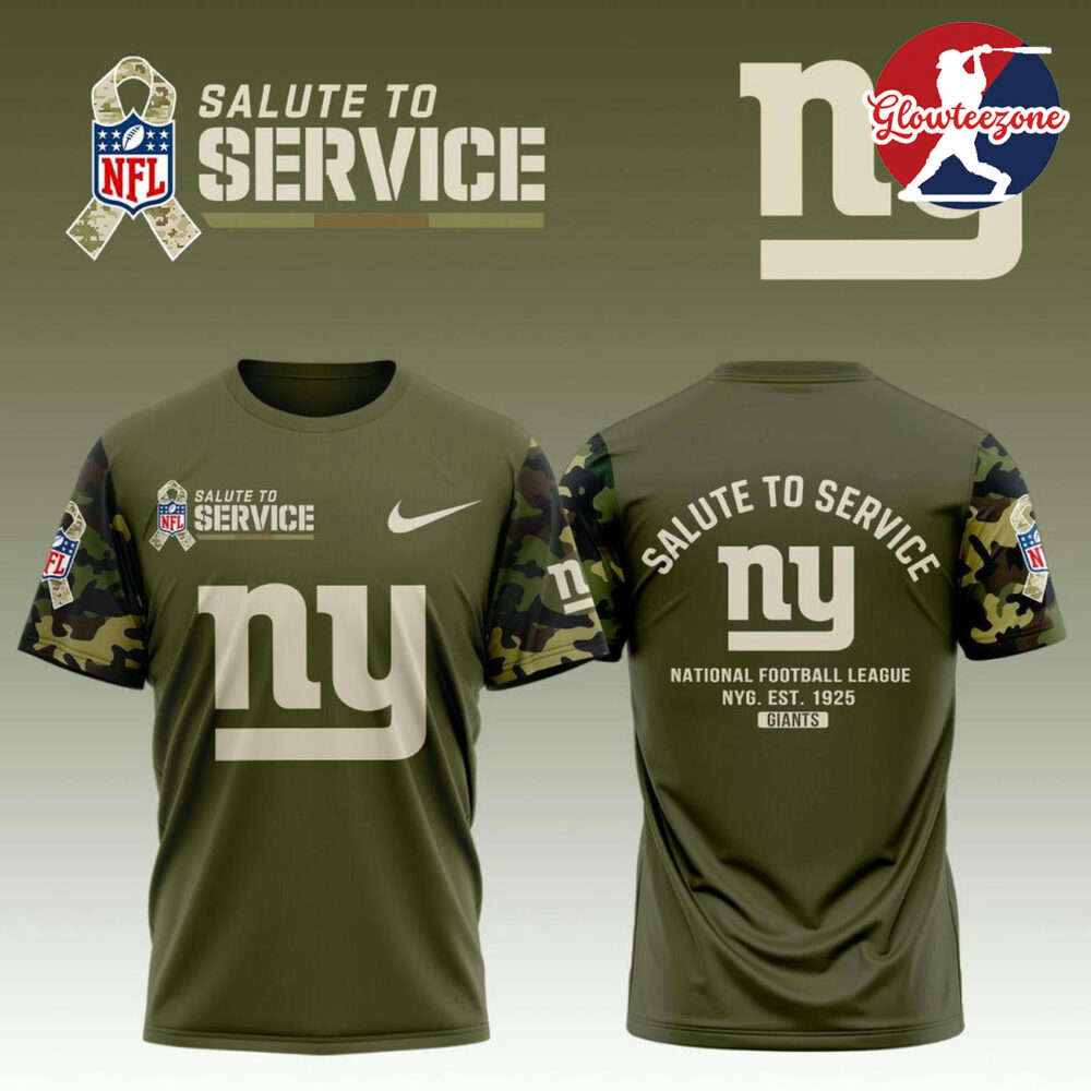 New York Giants Salute To Service Limited Edition Shirt