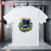 Original Los Angeles Rams Football Logo Los Angeles Rams Helmet T shirt 1