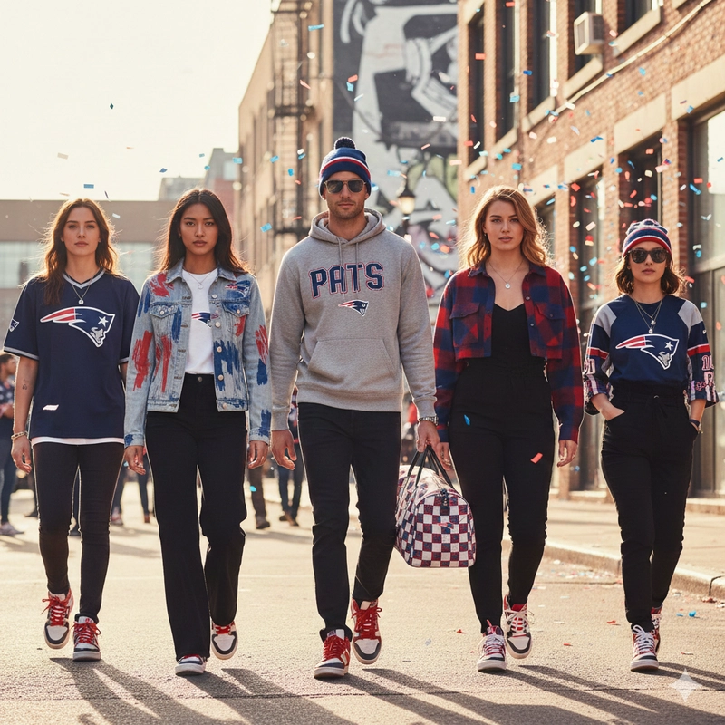 Patriots Inspired Super Bowl Style Trends