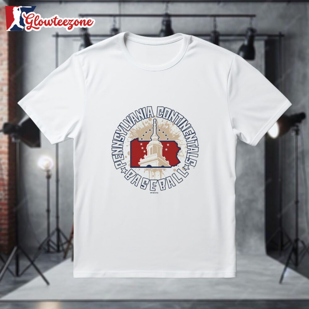 Pennsylvania Continentals Baseball Shirt 1