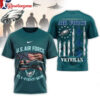 Philadelphia Eagles 2026 US Air Force Fly Fight Win Veteran Special Edition All Over Print Shirt