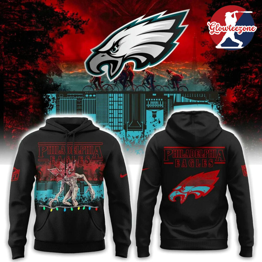 Philadelphia Eagles Stranger Things Limited Edition Hoodie