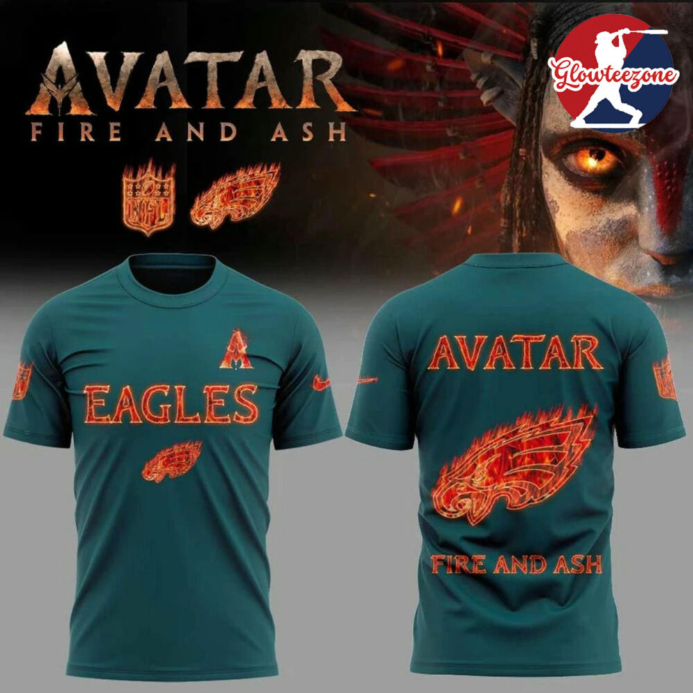 Philadelphia Eagles x Avatar 3 Fire And Ash Special Edition Shirt