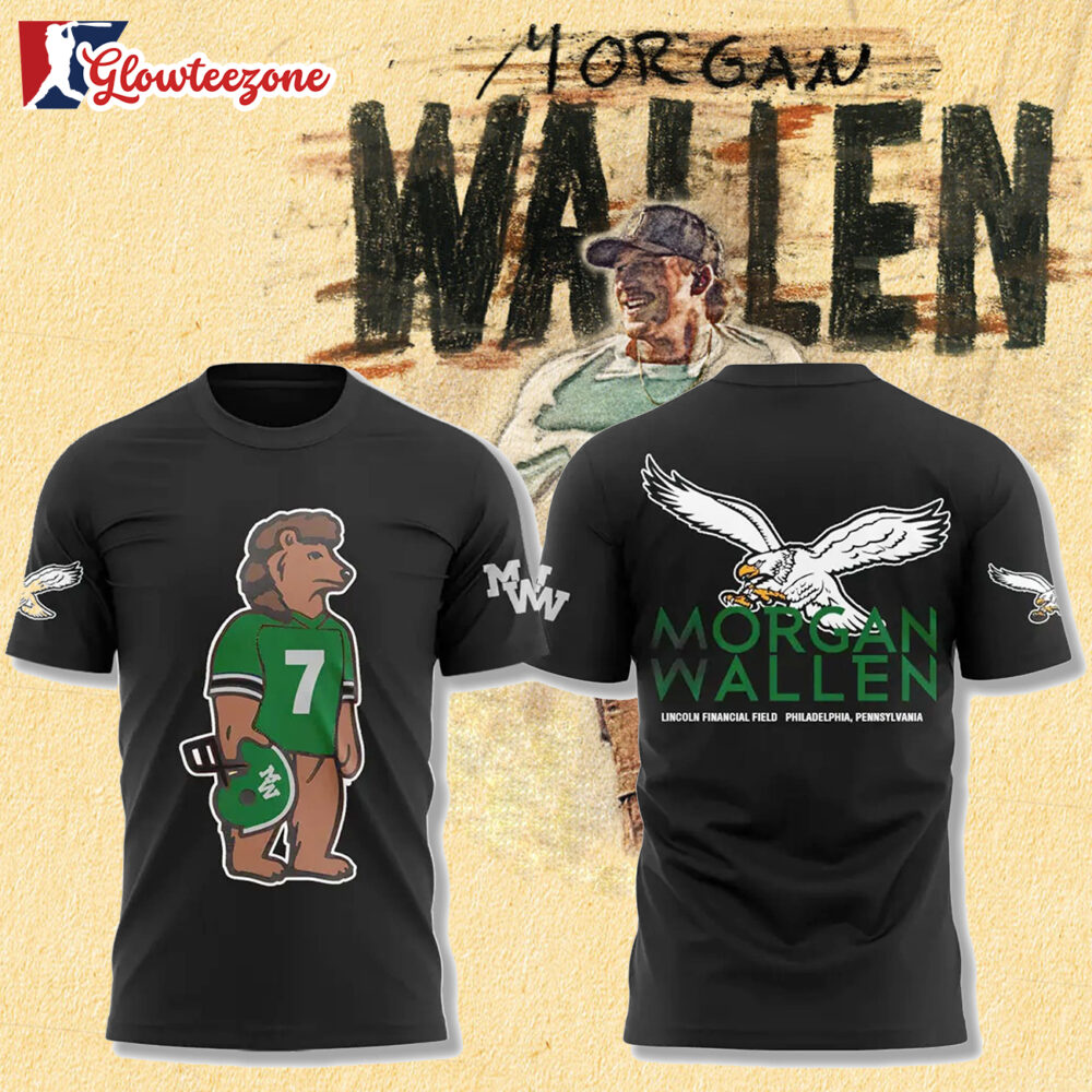 Philadelphia Eagles x Morgan Wallen 2026 Tour Shirt