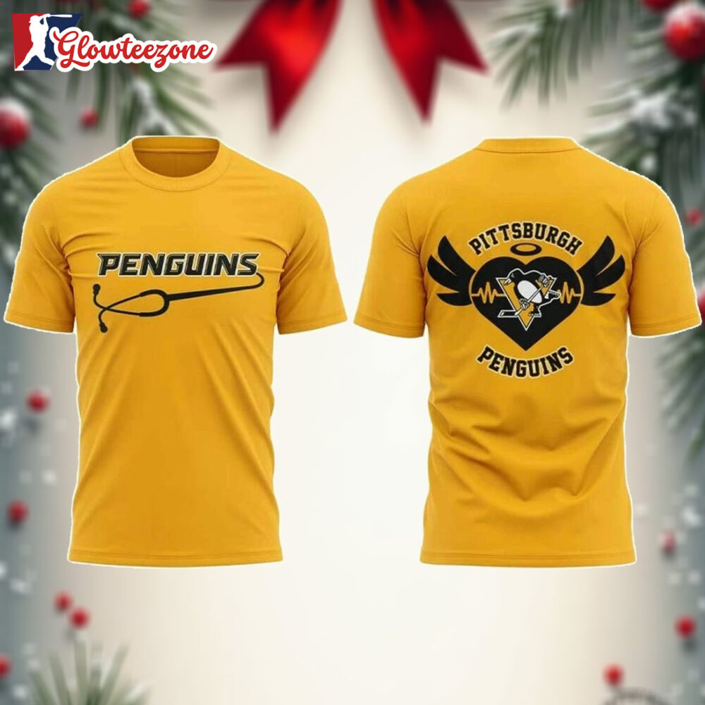 Pittsburgh Penguins x Healthcare Night 2026 Thank You Hoodie Shirts