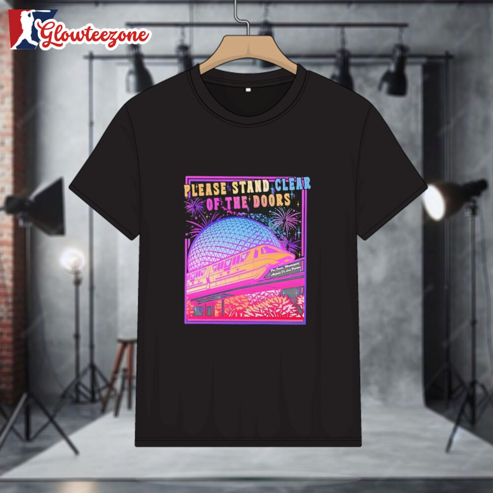 Please Stand Clear Of The Doors Retro Shirt 1