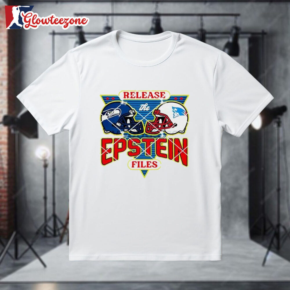 Release The Files Patriots Seahawks Shirt 1