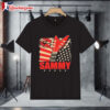 Sammy Hagar Red Rocker Flag T shirts 1