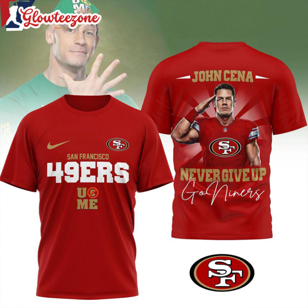 San Francisco 49ers NFL John Cena Fan Special New All Over Print Shirtxxx