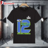 Seattle Seahawks 12 As On 2026 Super Bowl LX Champions Shirt 1