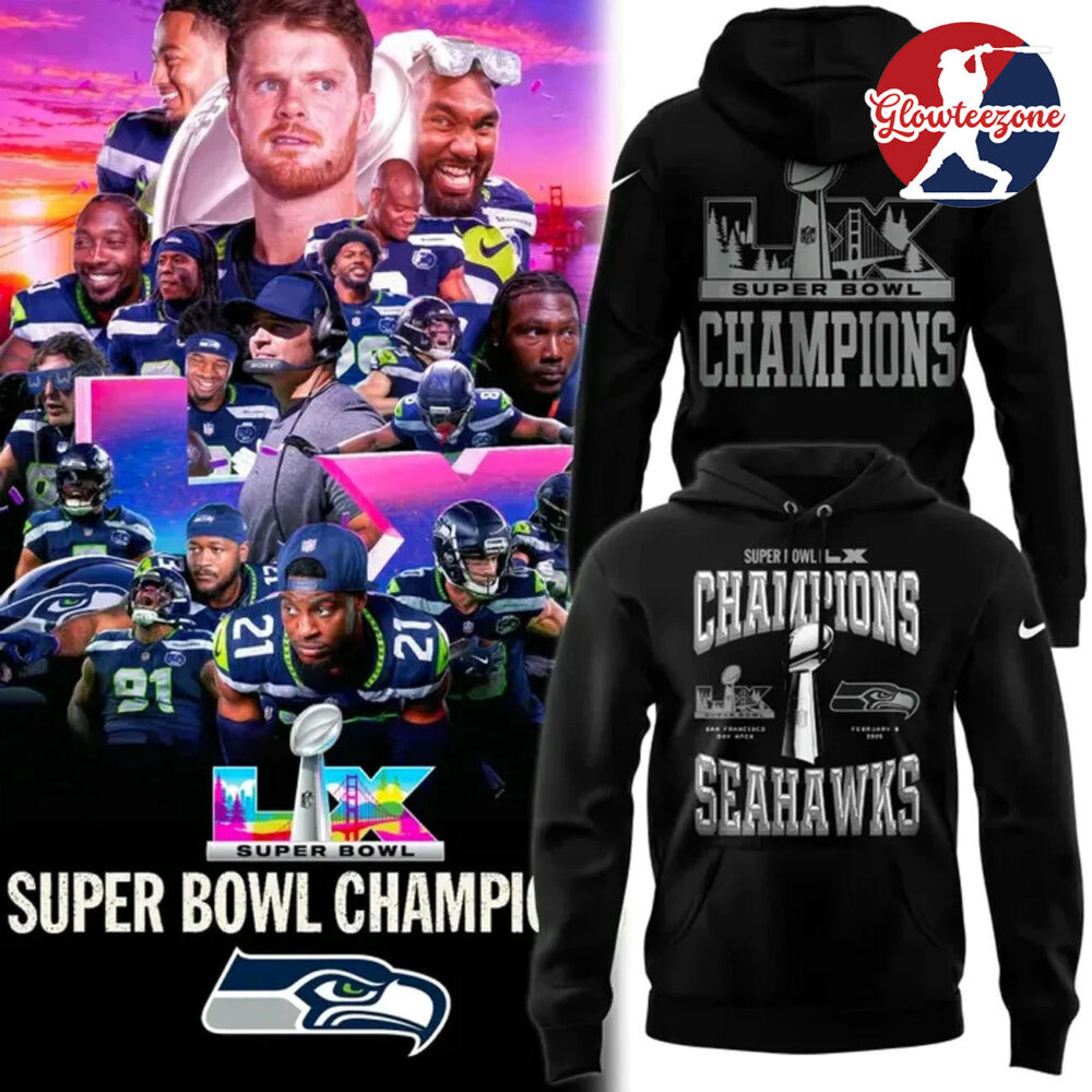 Seattle Seahawks 2026 Super Bowl LX Champions For Fan 3D T Shirt Sweatshirt Hoodie