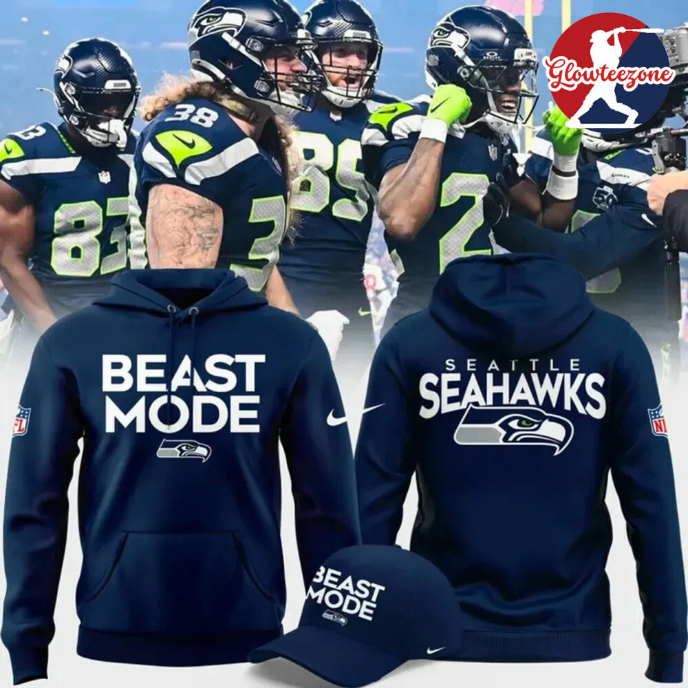 Seattle Seahawks Beast Mode 2026 Hoodie