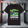 Seattle Seahawks Mascot Blitz National Football Conference Champions 2025 Graphic Shirt 1