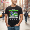 Seattle Seahawks Mascot Blitz National Football Conference Champions 2025 Graphic Shirt 2