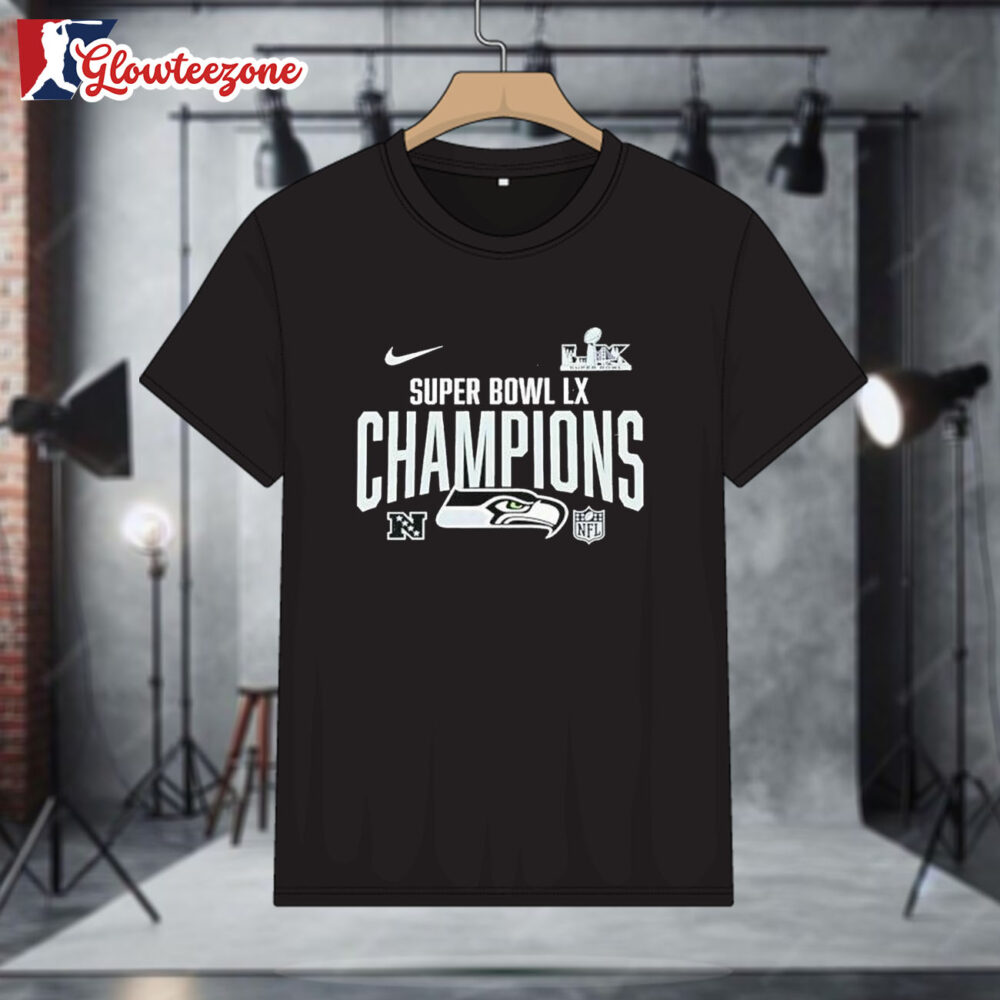 Seattle Seahawks Nike Super Bowl LX Champions Going Yard Shirt 1
