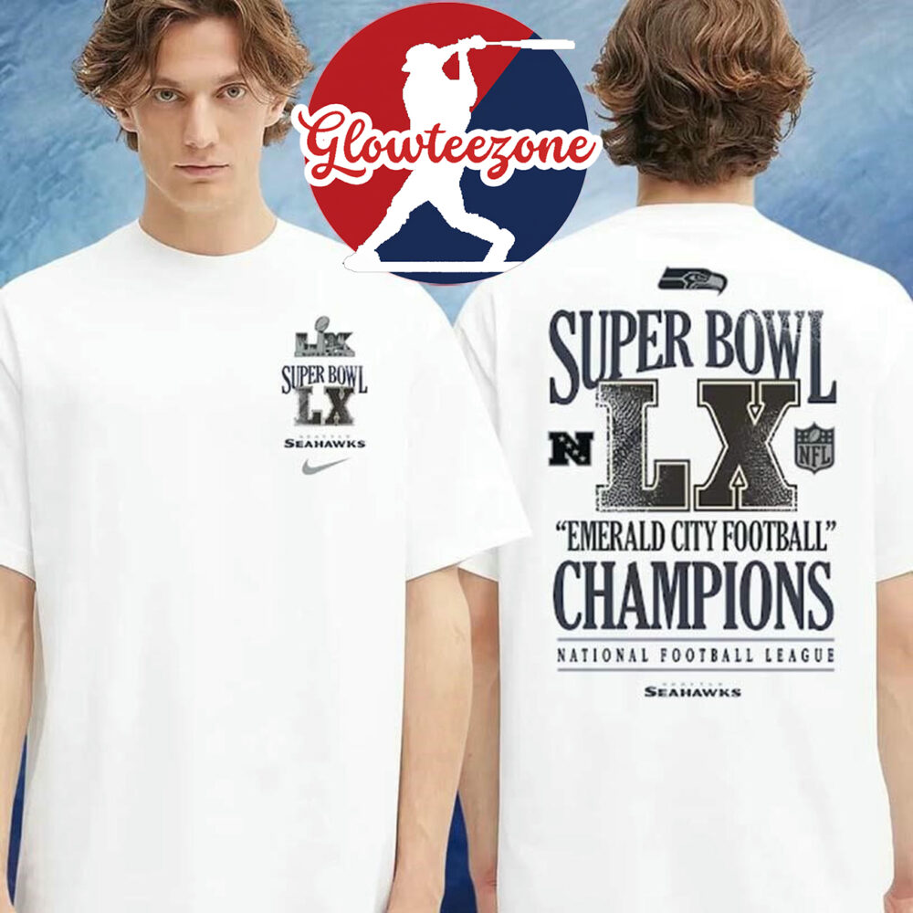 Seattle Seahawks Nike Super Bowl LX Champions Long Ball Two Sided Shirt