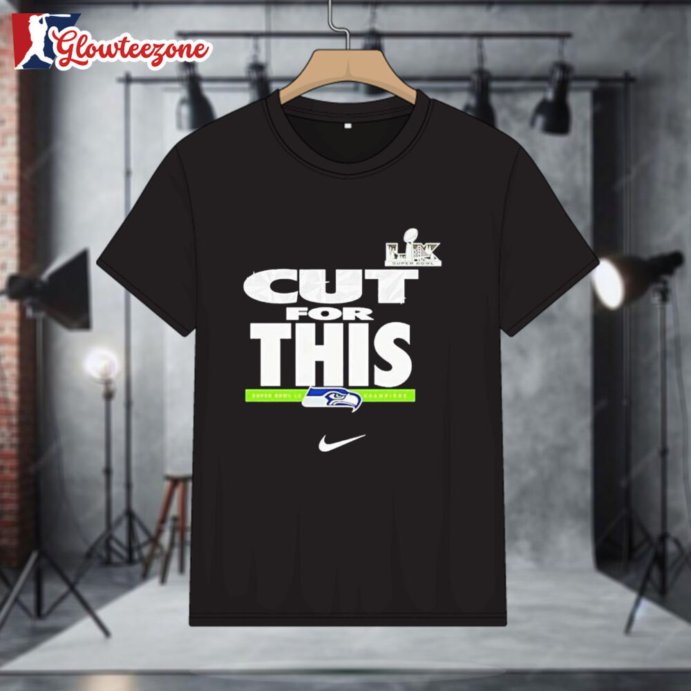 Seattle Seahawks Nike Super Bowl LX Champions Pickoff Move Parade Shirt 1