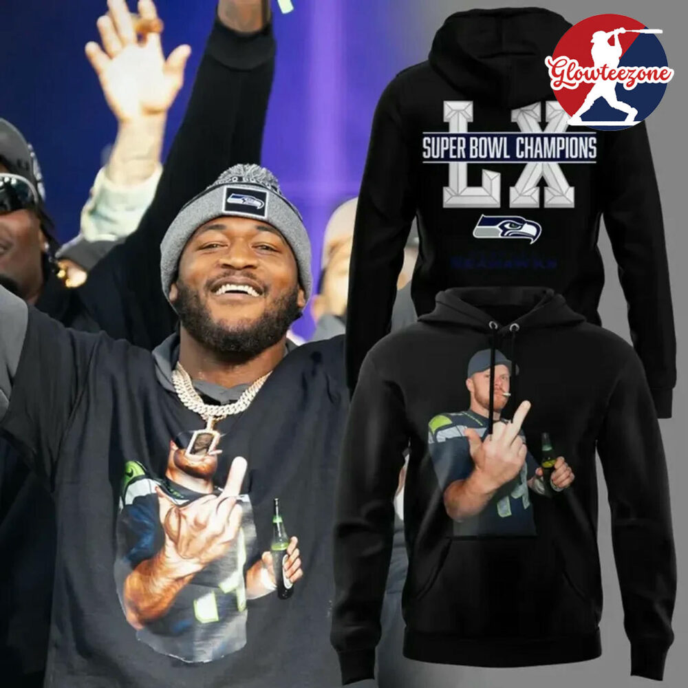 Seattle Seahawks Sam Darnold Middle Finger Limited Edition 3D T Shirt Sweatshirt Hoodie