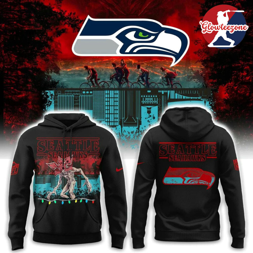 Seattle Seahawks Stranger Things Limited Edition Hoodie