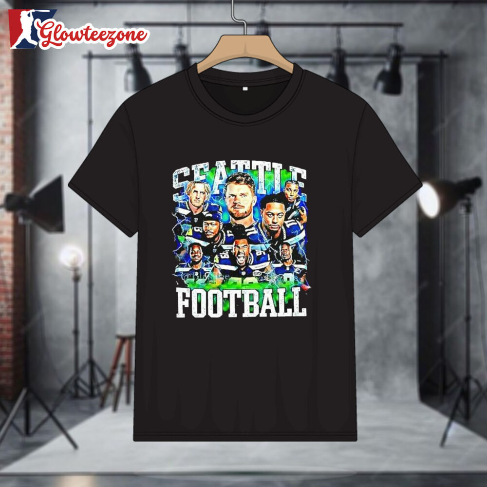 Seattle Seahawks Super Bowl Champions 2026 Football Player Collage Shirt 1