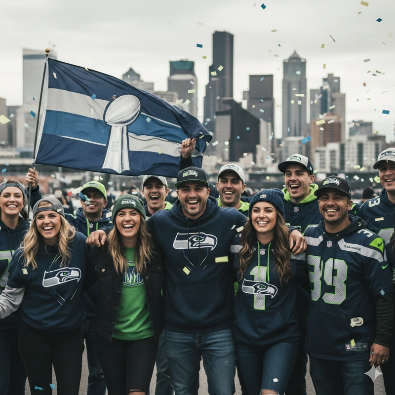 Seattle Seahawks Super Bowl Fan Apparel Hub