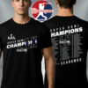 Seattle Seahawks Super Bowl LX Champions 2026 Best Teammates Roster Two Sided Shirt